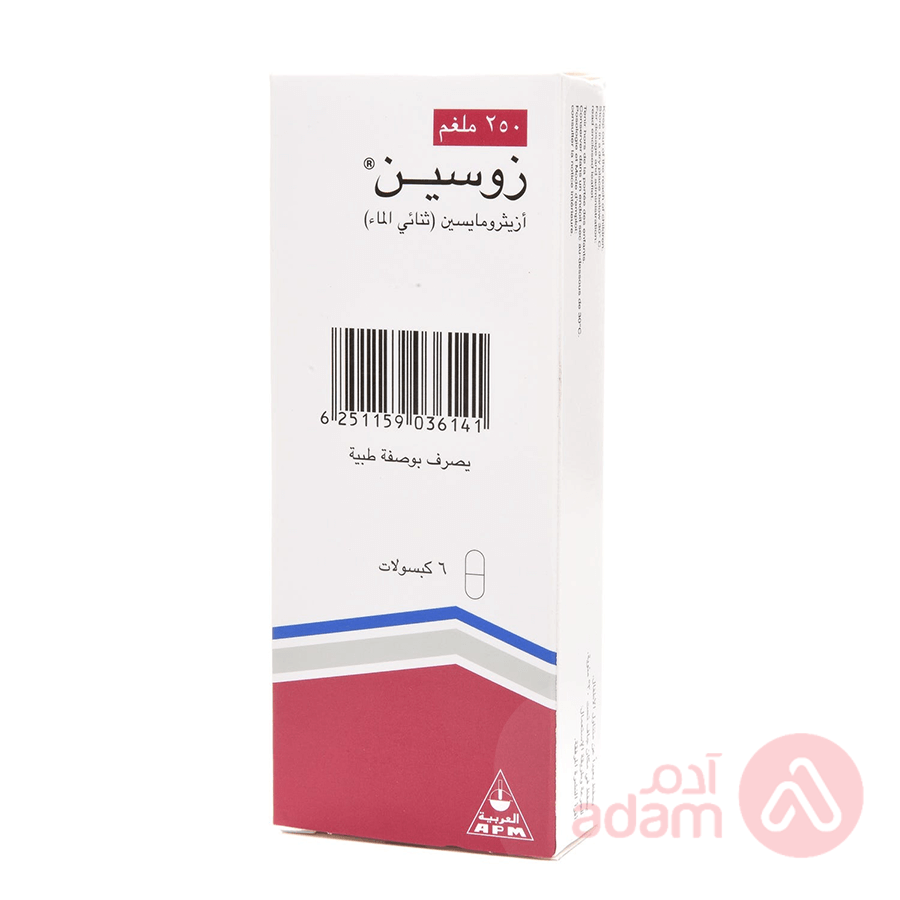 Zocin 250Mg | 6Capsule