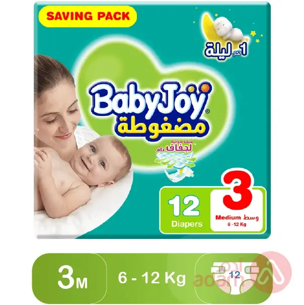 Baby Joy Saving Medium No 3 | 12 Diapers