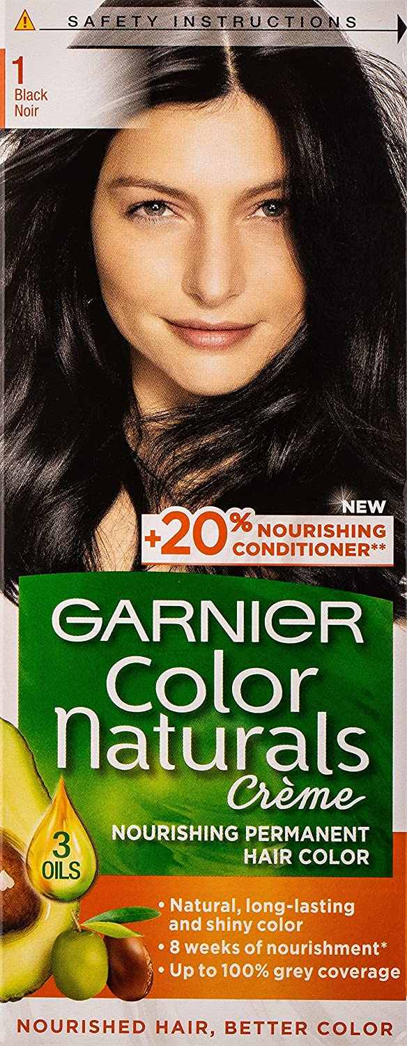 Garnier Color Naturals 1 Black | 40Ml | Adam Pharmacies