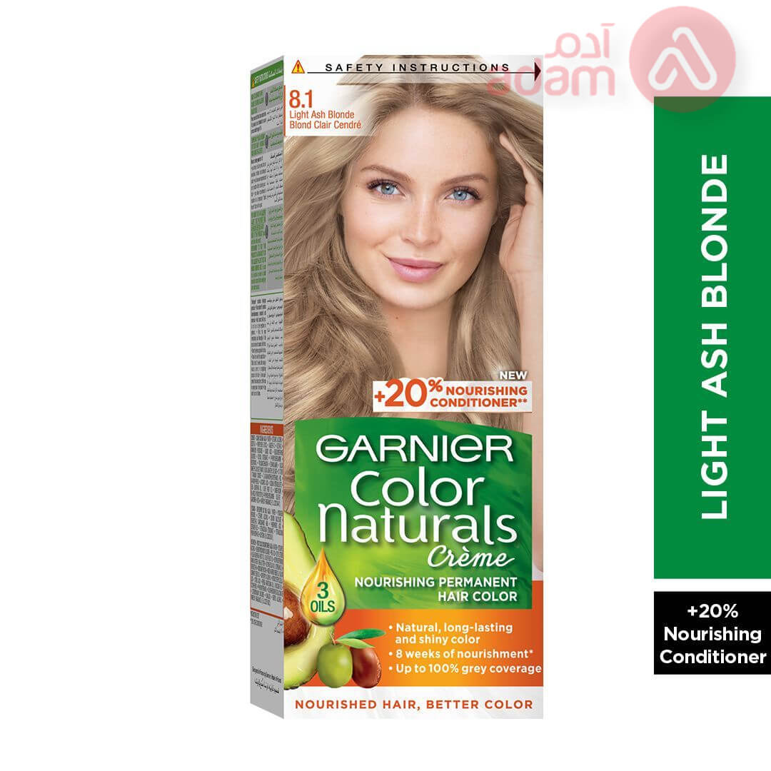 Garnier Color Naturals Light Ash Blond | 8.1