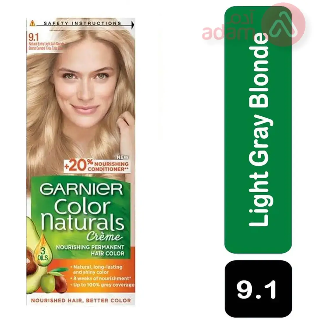 Garnier Color Naturals Natural Extra Light Ash Blond | 9.1