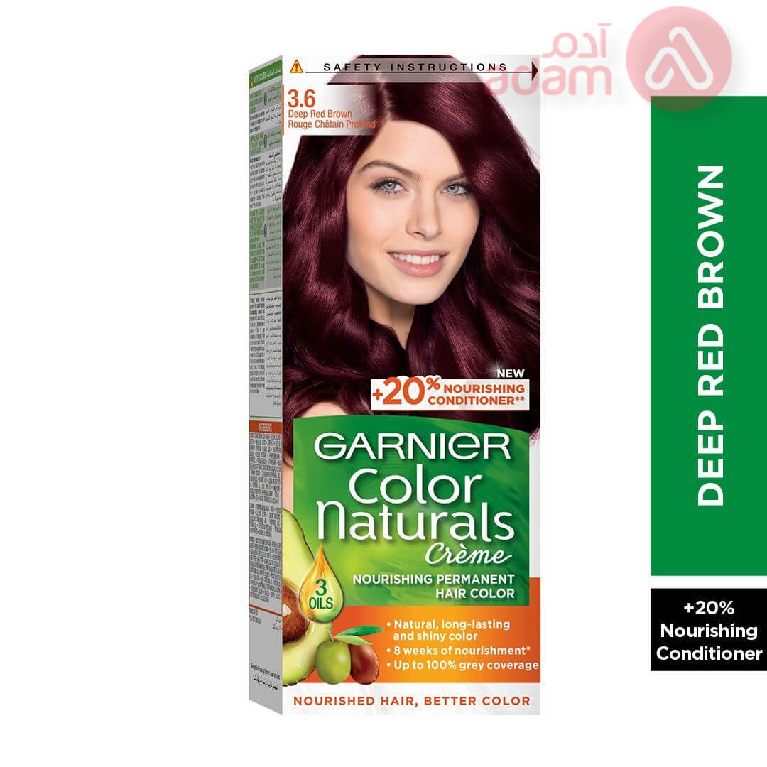 Garnier Color Naturals Deep Red Brown | 3.6