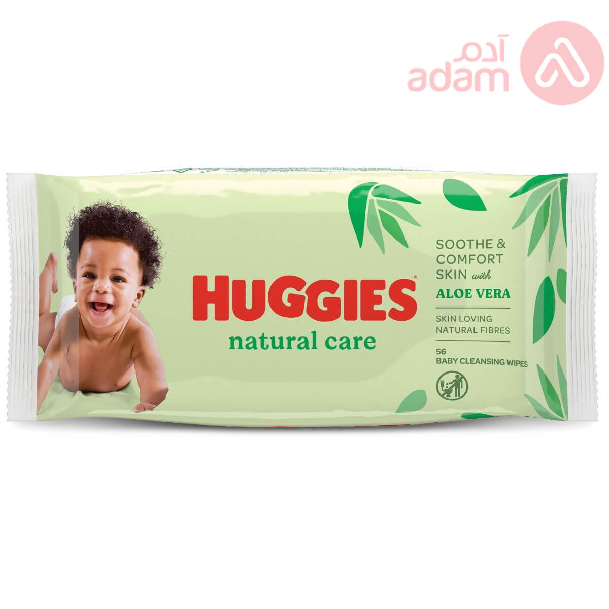 Huggies Baby Wipes Aloe Vera | 56 Wipes
