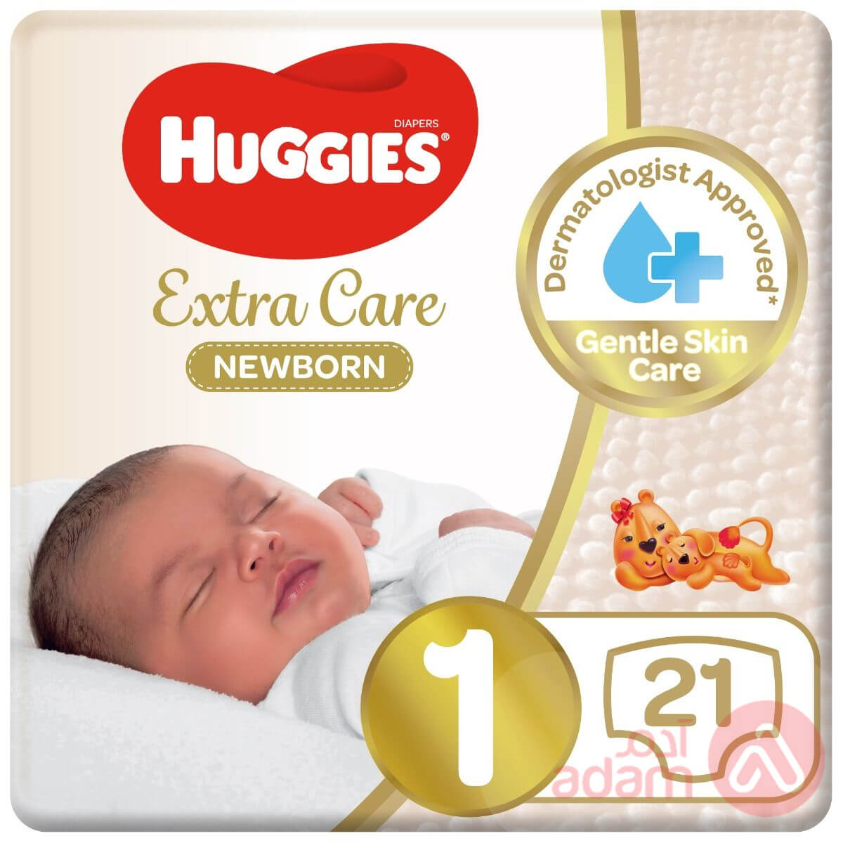 Huggies No 1 New Born | 21Pcs