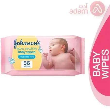 Johnson's Baby Wipes Skincare 56 Wipes