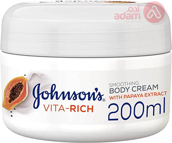 Johnson's Body Cream with Papaya Extract 200 ml