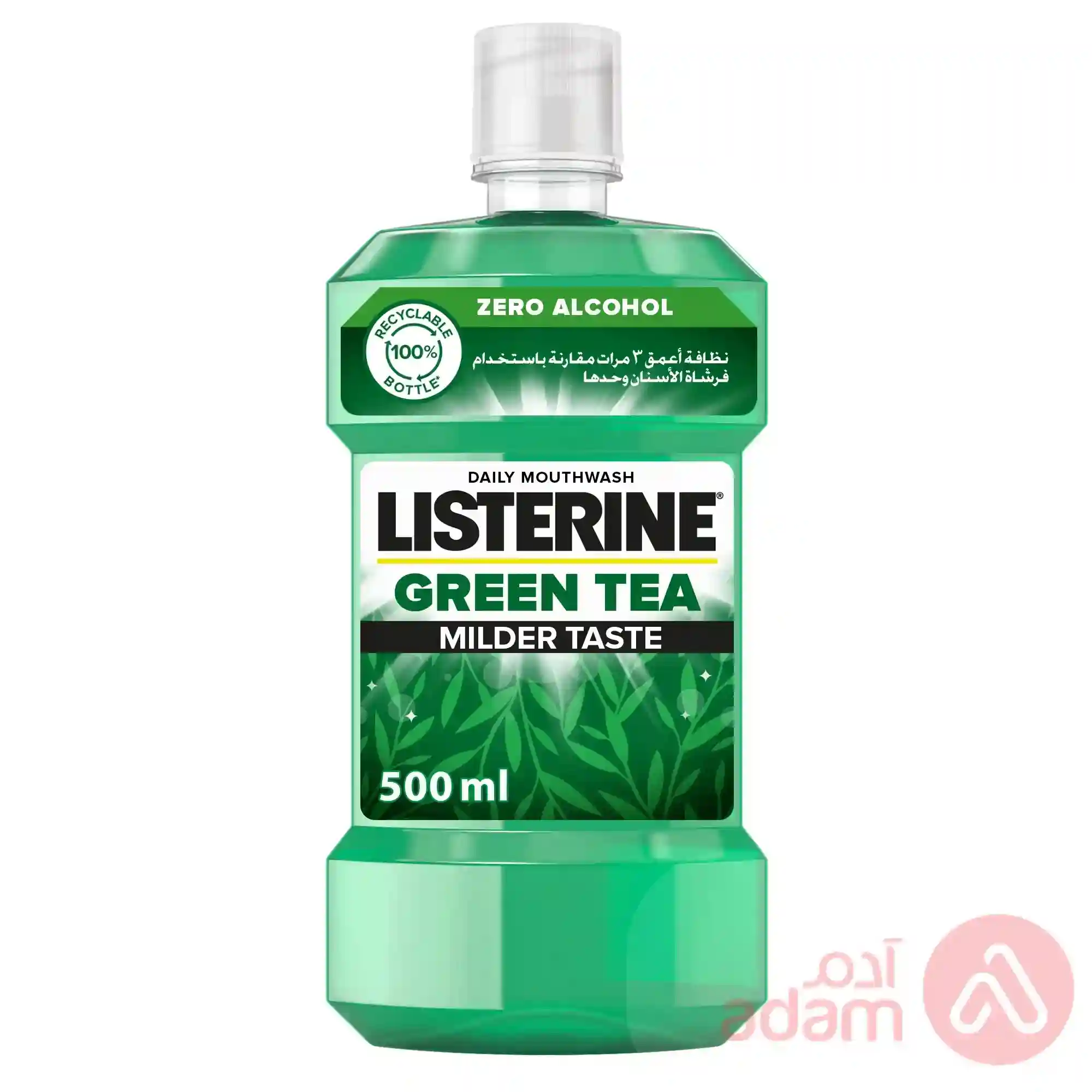 Listerine Green Tea Mouth Wash | 500Ml