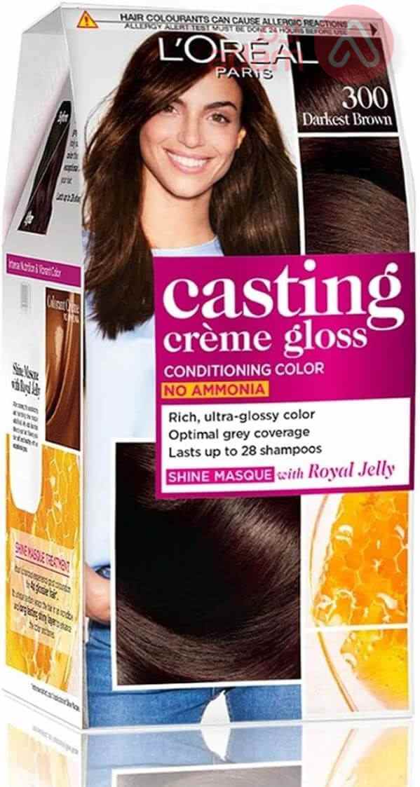 Loreal Casting Creme Gloss 300 Darkest Brown |72Ml