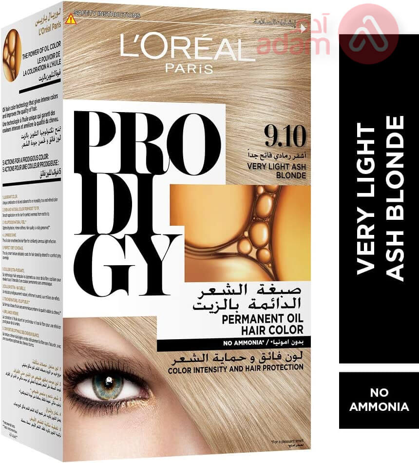 Loreal Prodigy 9.10 Light Ash Blonde | 60Ml