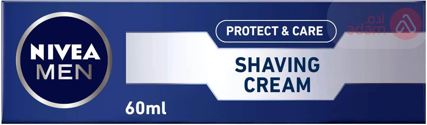 Nivea Shaving Cream Protect & Care Cream(Original) | 60Ml