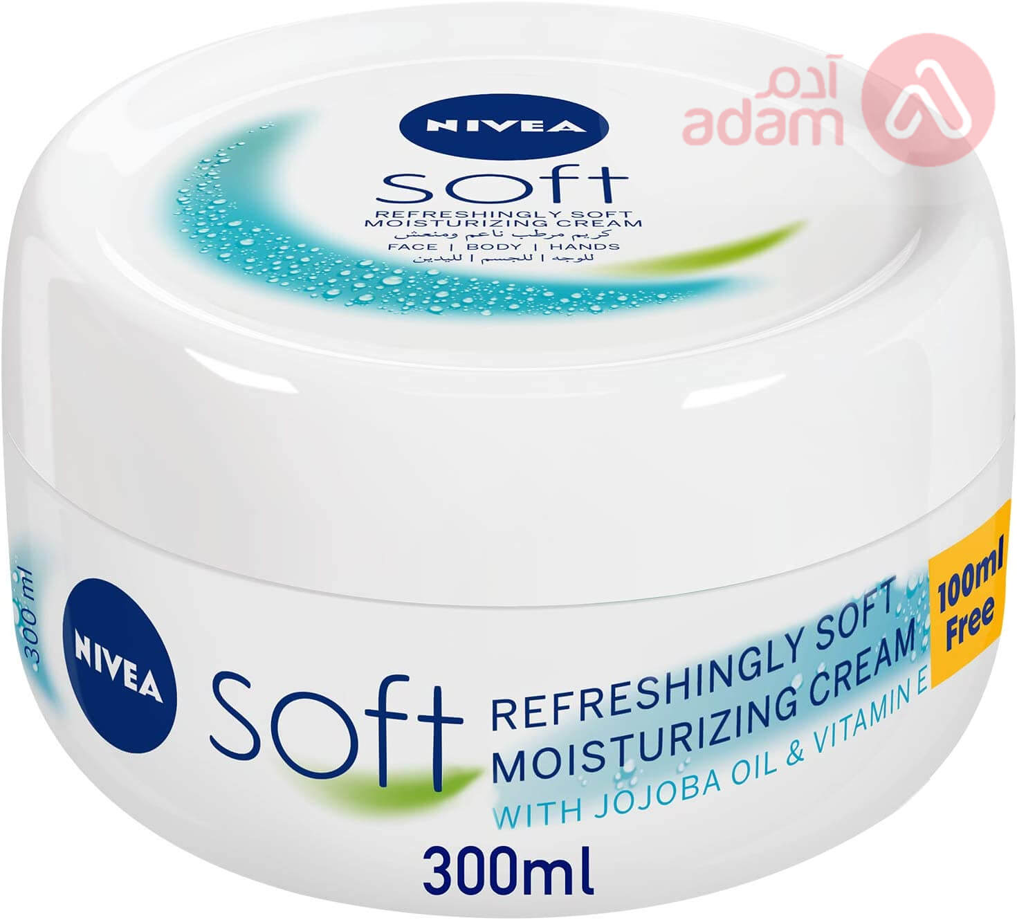 Nivea Soft Refresh Moisturizing Cream | 300Ml