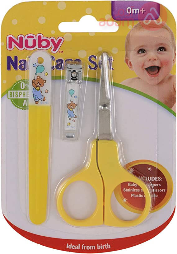 Nuby Nail Care Set 0M+ 3Pcs (4774)