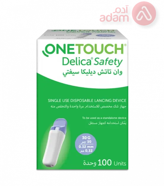 One Touch Delica 30G 0.32Mm Lancet 100Pcs