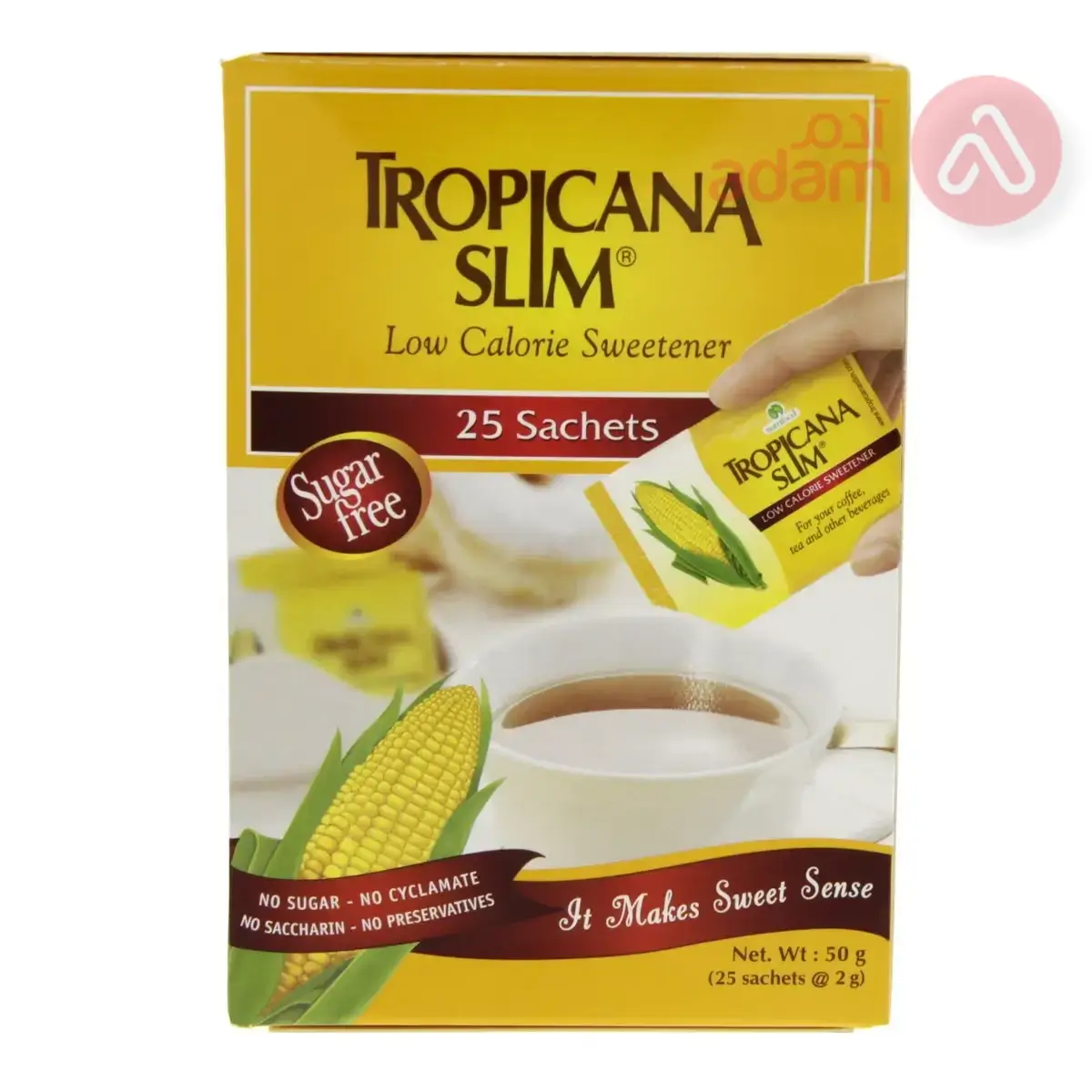 TROPICANA SLIM LOW CALORIE SWEETENER | 25 SACHETS