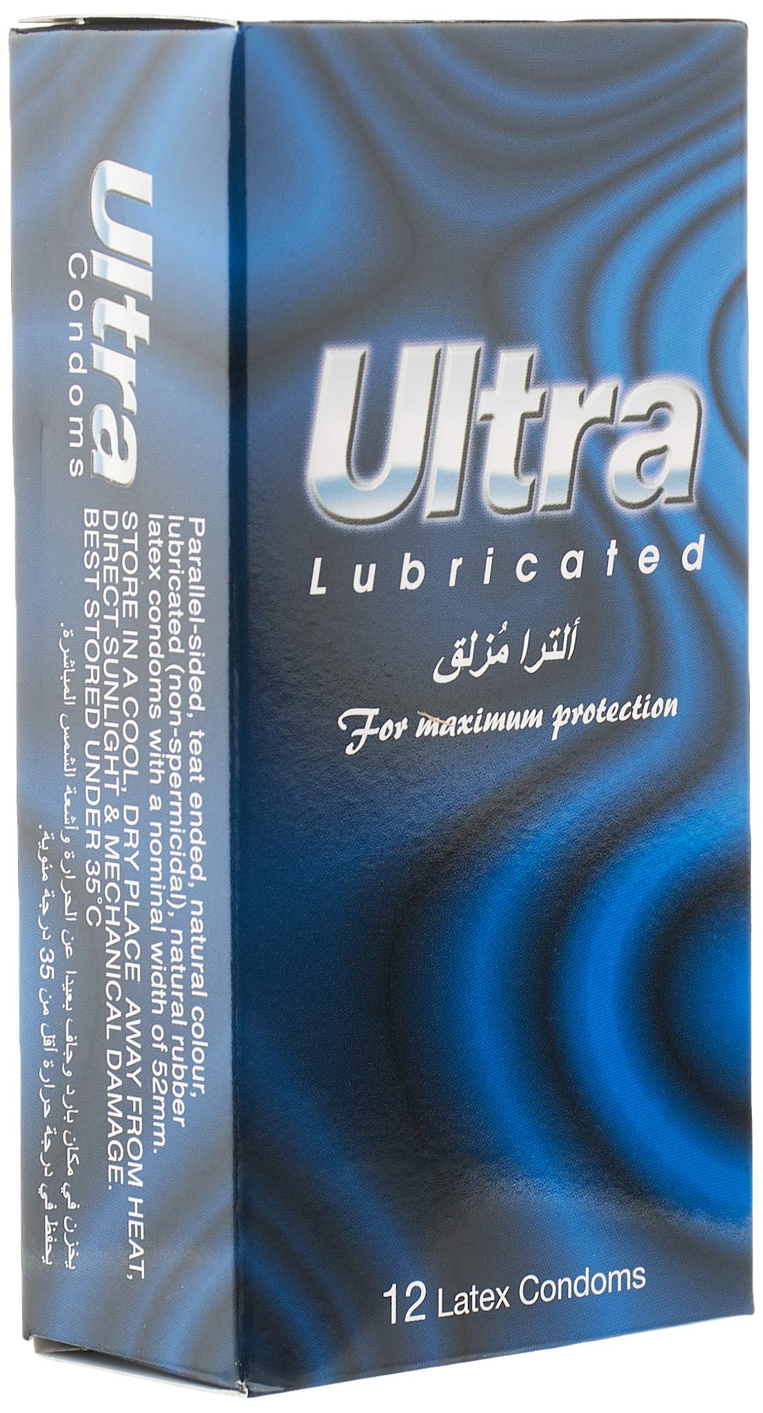 Ultra Condom Lubricated 12Pk