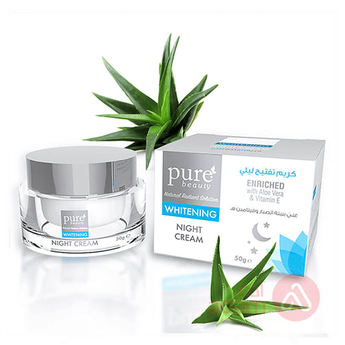 PURE BEAUTY WHITENING NIGHT CREAM | 50GM