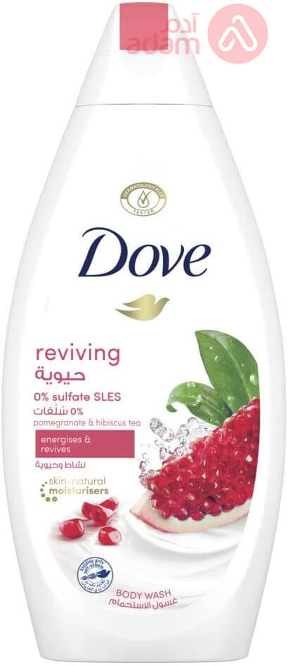 Dove Body Wash Go Fresh With Pomegranate | 500Ml