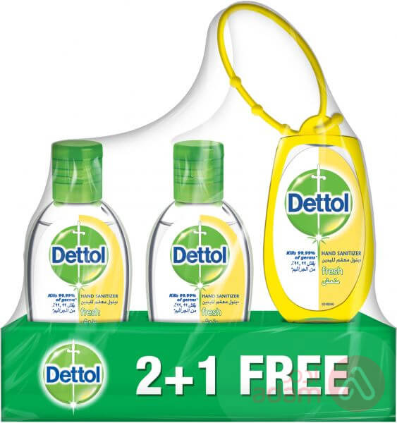 Dettol Hand Sanitizer Fresh (2+1) 50Ml