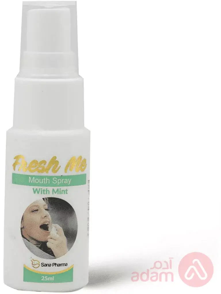 Fresh Me Mouth Spray Mint 25Ml