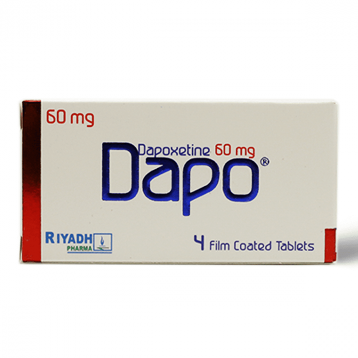 Dapo 60Mg | 4Tab