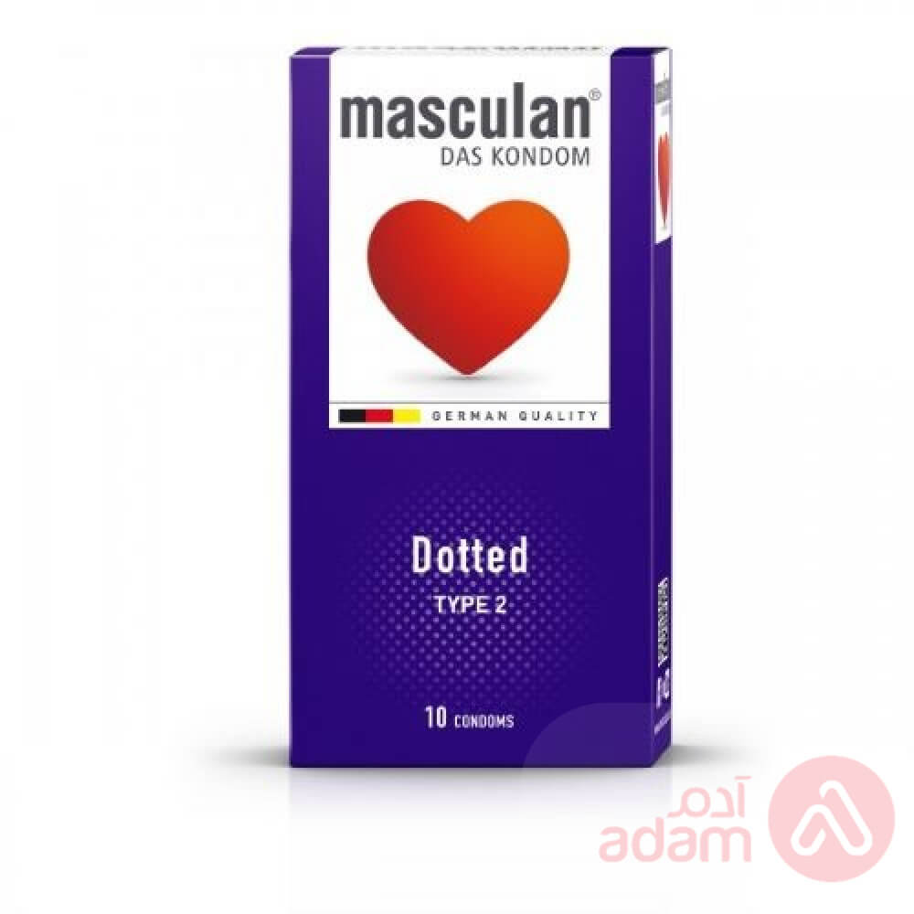 Masculan Condom Dotted Type 2 10Pcs(0028)