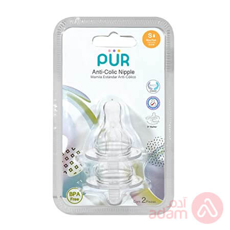 Pur Silicone Nipple Comfort Flow Safe (2313)