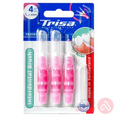 Trisa Interdental Brush 4 Size 1.3Mm (2738)