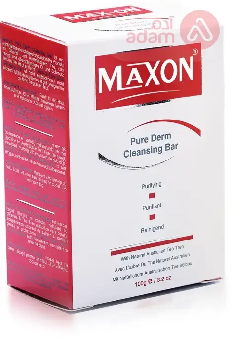 Maxon Pure Derm Cleanser Bar | 120Gm