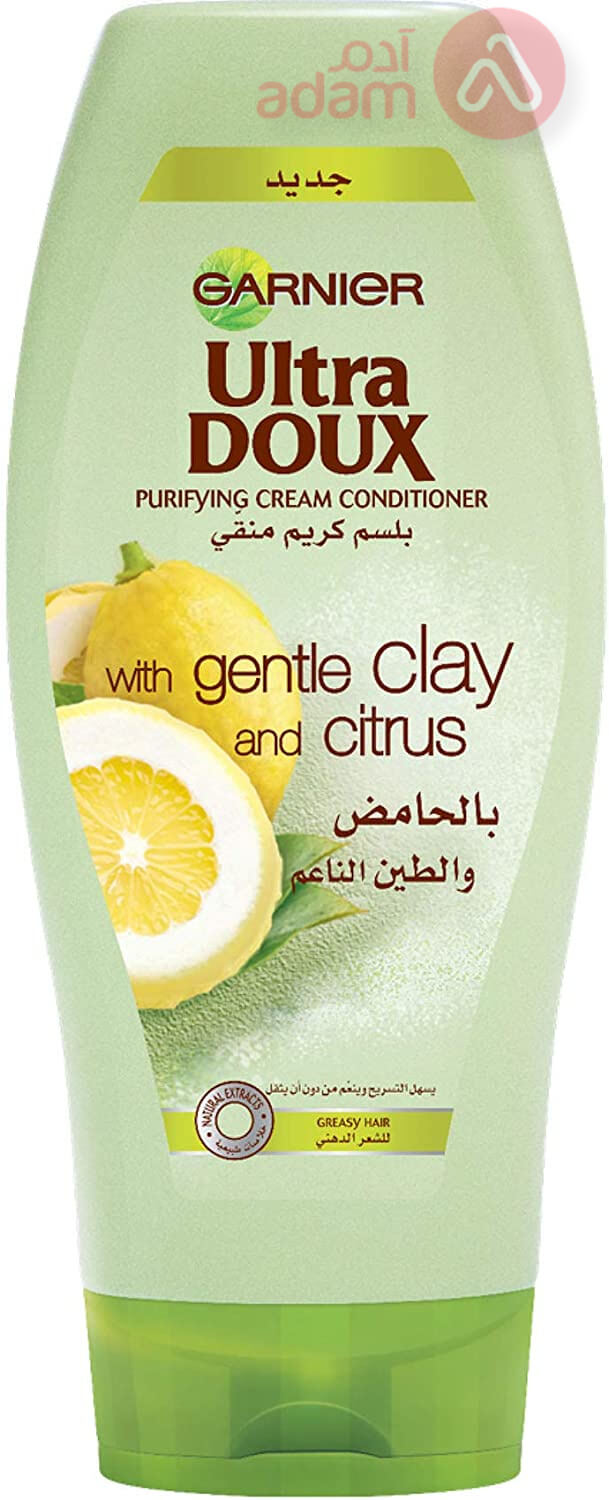 Garnier Ultra Doux Conditioner Gentle Clay & Citrus | 400Ml