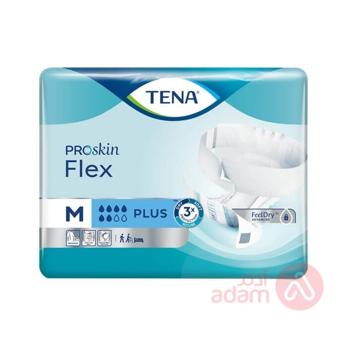 Tena Flex Plus Adlt Diaper M | 30Pad