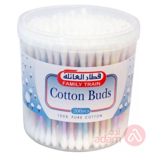 Family Train 38Cotton Buds 200 Box