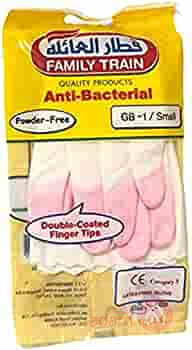 Family Train Anti Bacterial Kpowderfree Gloves Small(Gb-1 S)