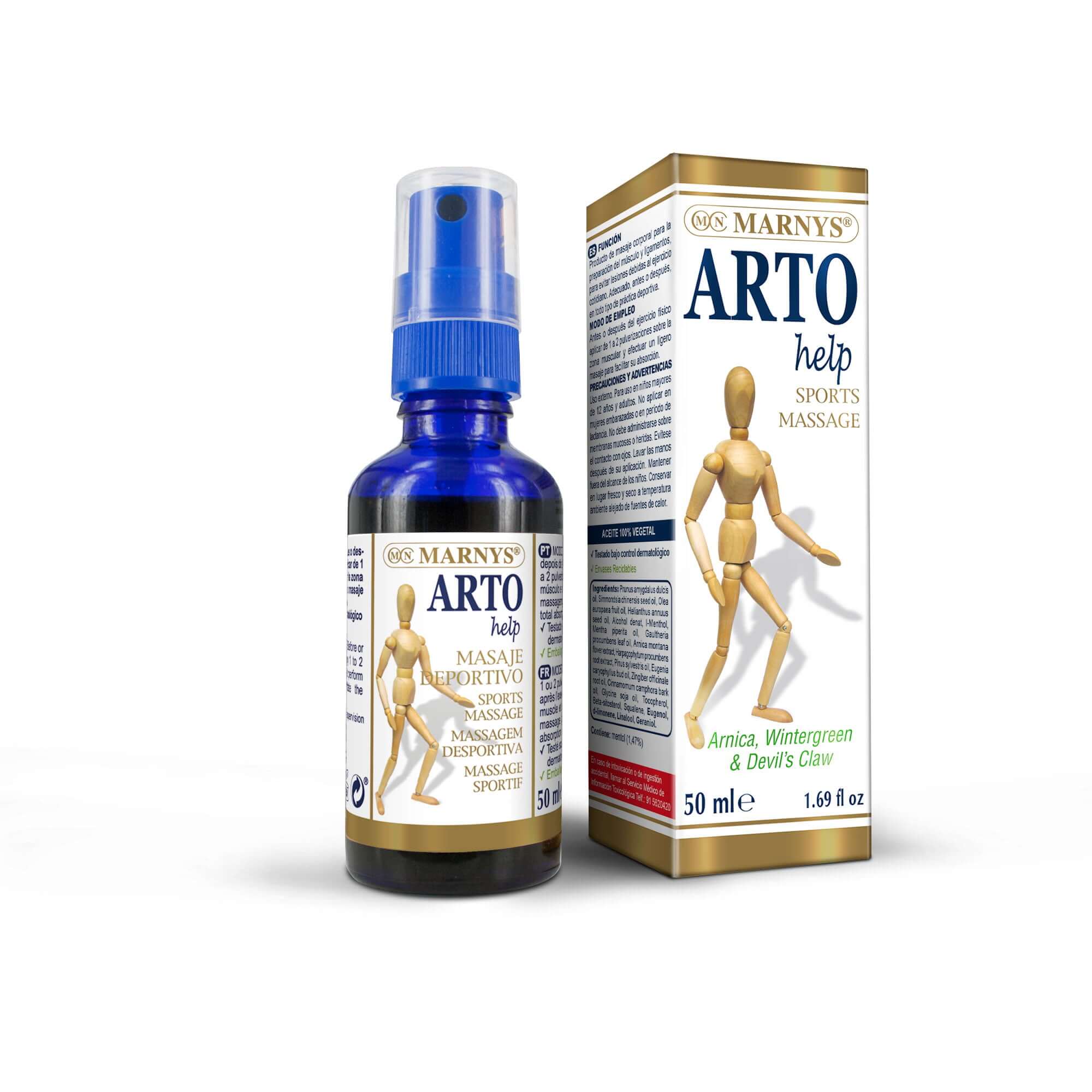 Marnys Arto Help Sport Massage Gel | 50ML