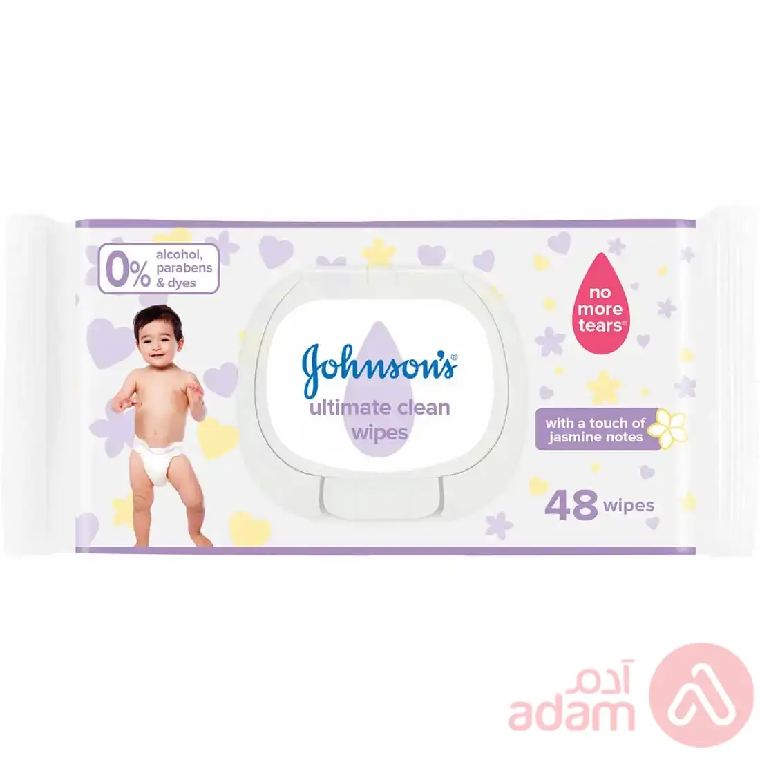 Johnson Ultimate Clean Wipes | 48Pcs