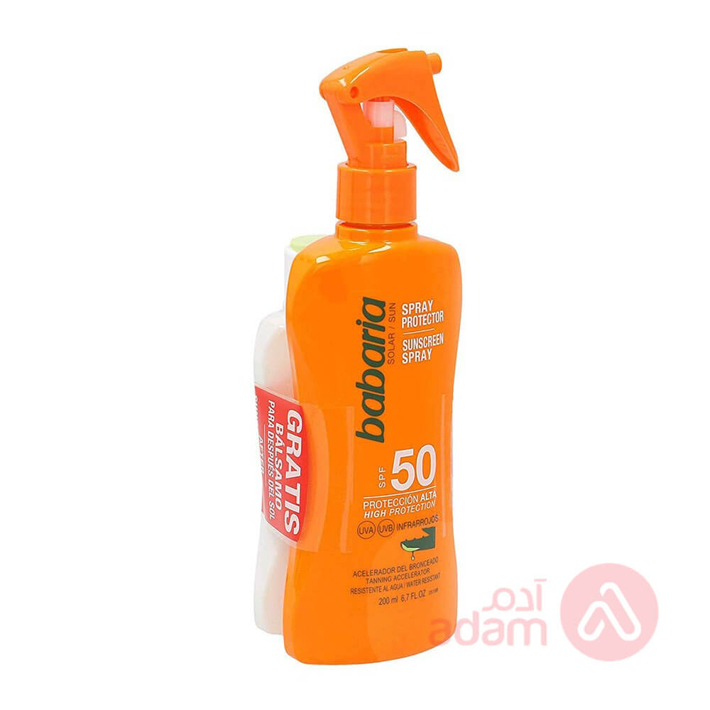 Babaria After Sun Gratis Spf 50 | 200ML