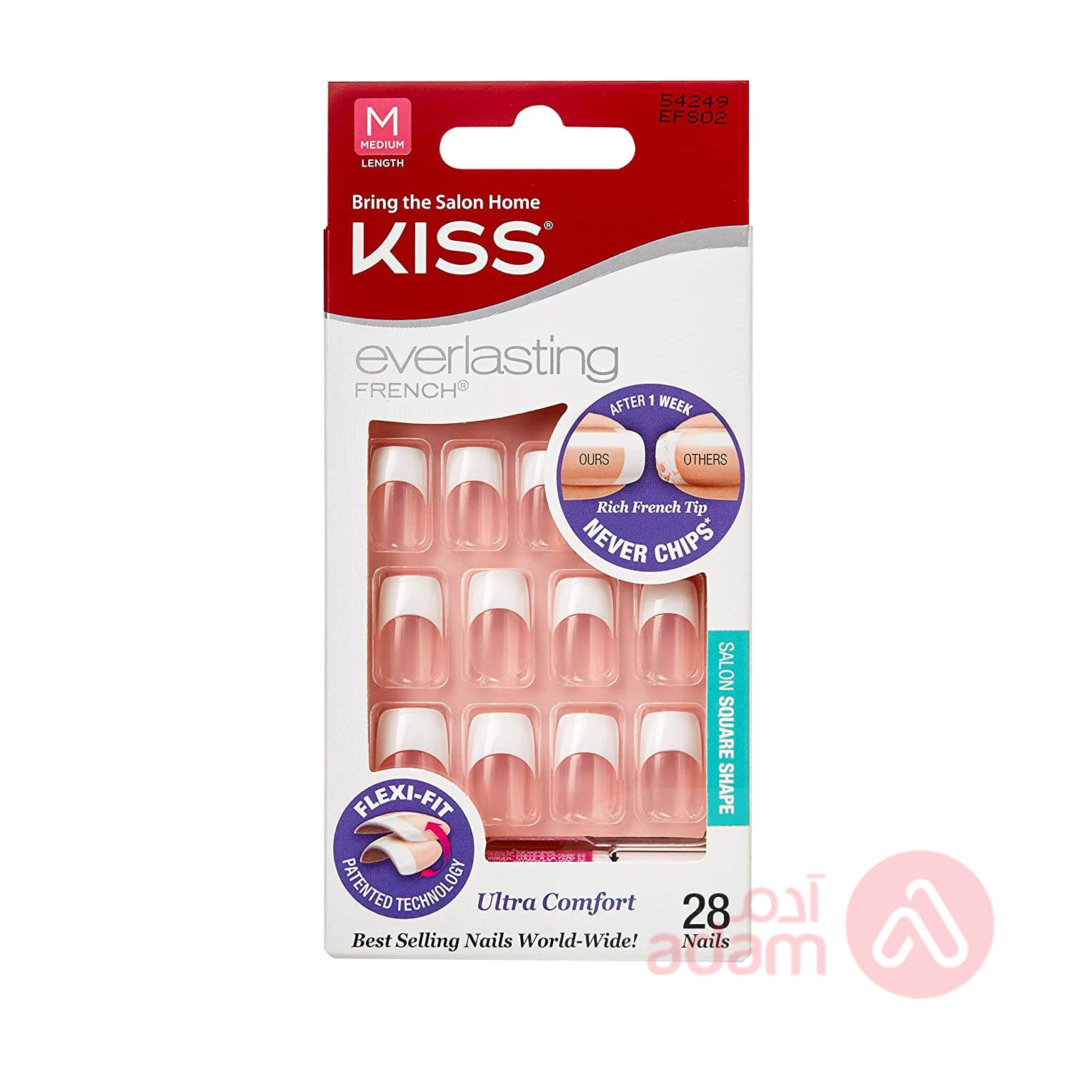 Kiss Gel Fantasy Nails Medium | 60667