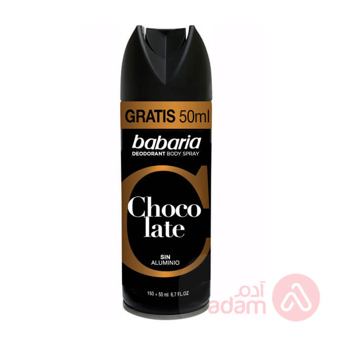 Babaria Deo Body Spray Choco Late | 150ML