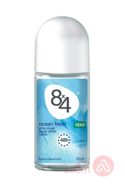 8X4 Deodorant Roll Ocean Fresh | 50ml