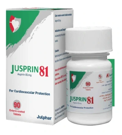 JUSPRIN 81MG 30 TAB