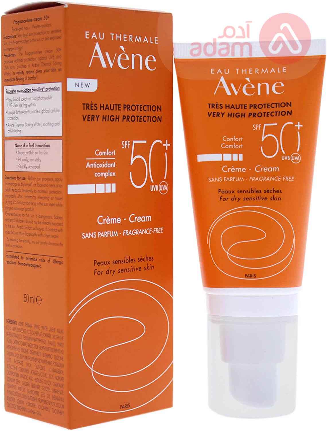 Avene 50+Very Hi Protective Cream Dry Skin | 50Ml