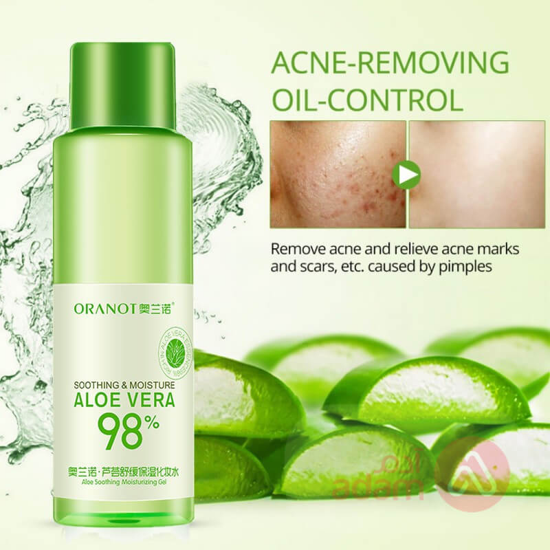 Oranot Aloe Vera 98% Soothing & Moisturizing Gel | 120ML