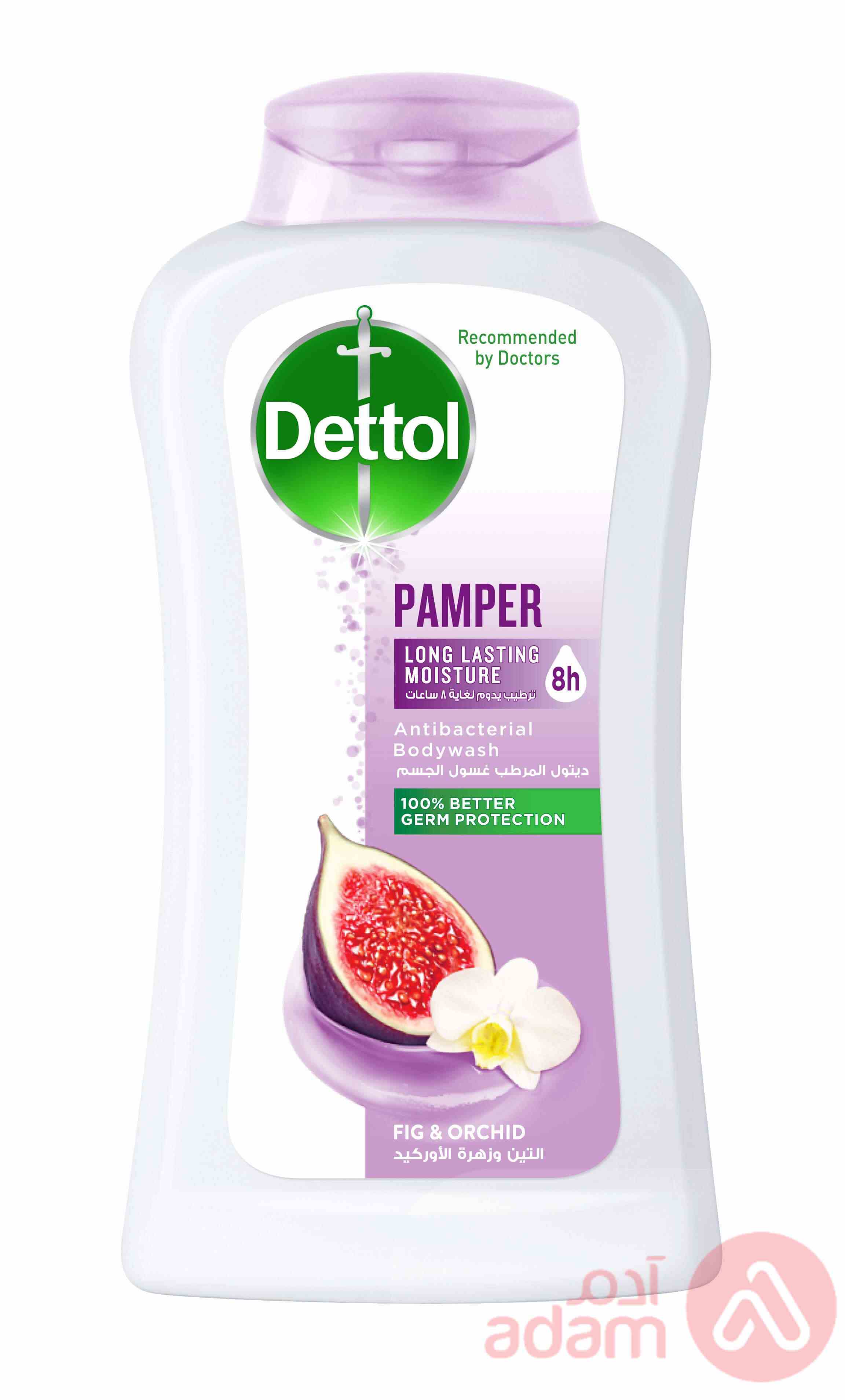 Dettol Body Wash Pamper Fig&Orch+Puff | 250M