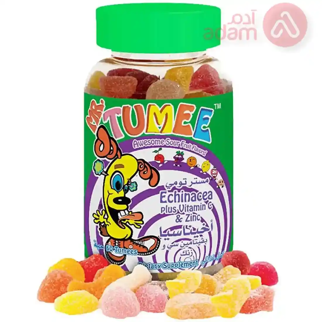Mr Tumee Echinacea Plus Vitamin C & Zinc | 60Pcs