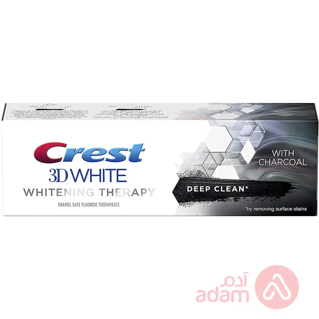 Crest Toothpaste 3D Whitening Therapy Deep Clean With Charcoal | 75Ml