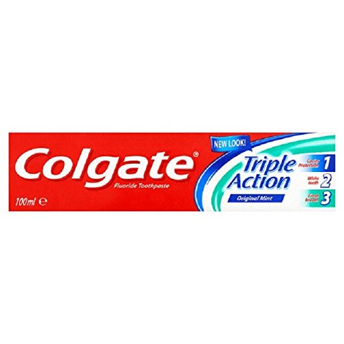 COLGATE T P TRIPLE ACTION FLOURIDE WITH ORIGINAL MINT 125ML(2013)