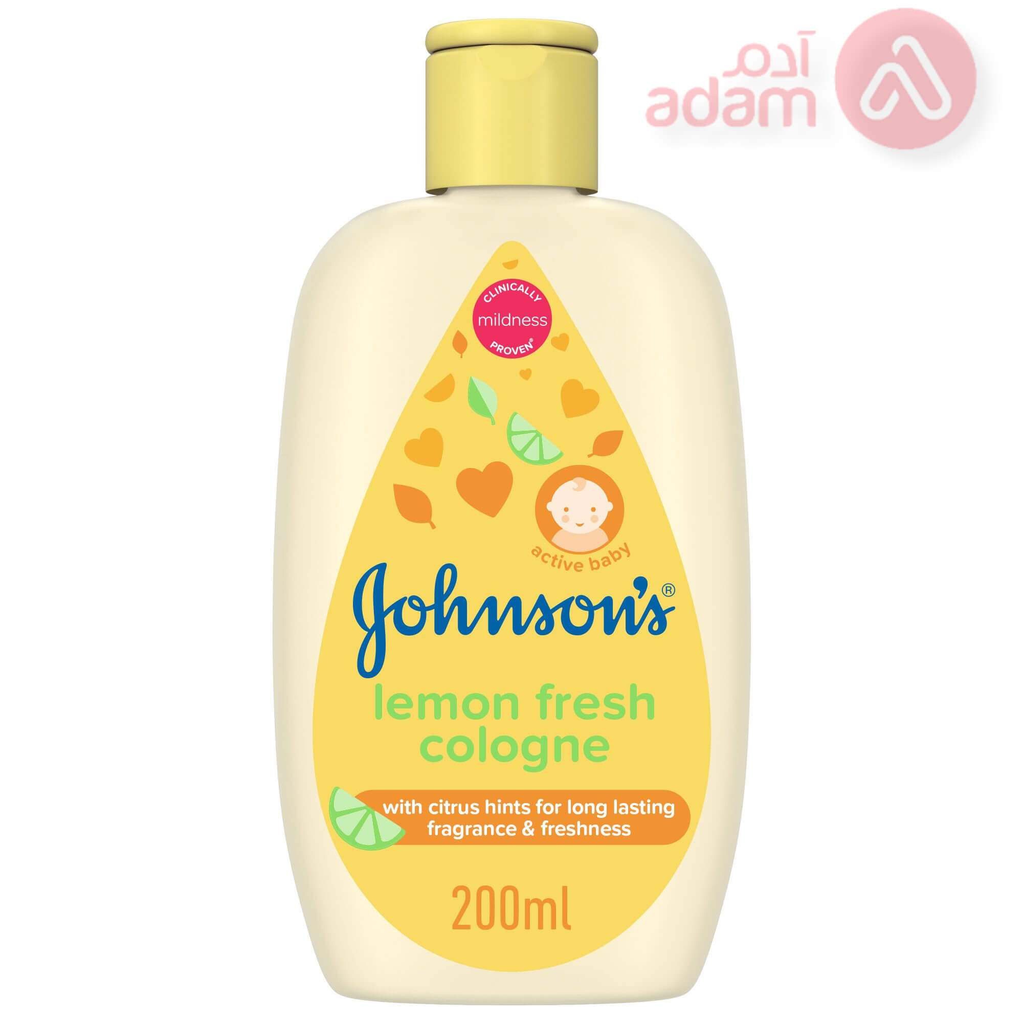 JOHNSON BABY COLOGNE LEMON FRESH | 200ML