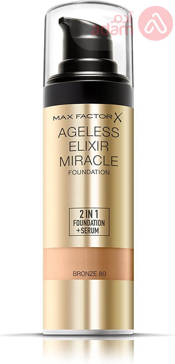 MAXFACTOR FOUNDATION+SERUM BRONZE