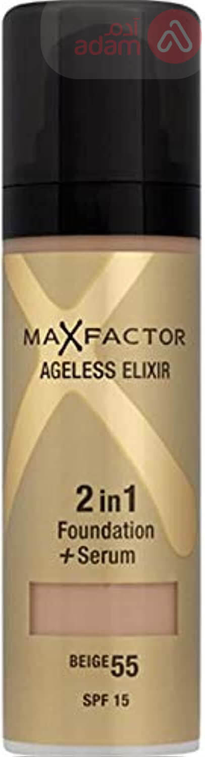 MAXFACTOR FOUNDATION+SERUM BEIGE