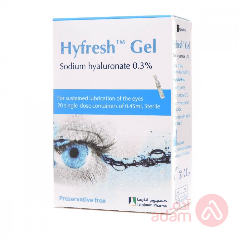Hyfresh Gel 0.3% | 20 Single-Dose