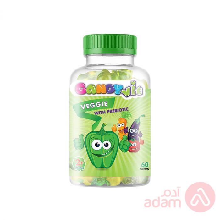 Candyvit Veggie With Prebiotic +2Years | 60Gummy